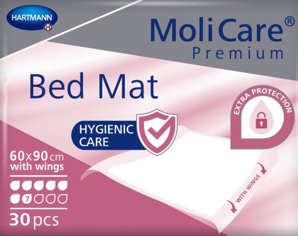 Molicare Premium Bed Mat onderlegger 60x90cm 7 drops  instop