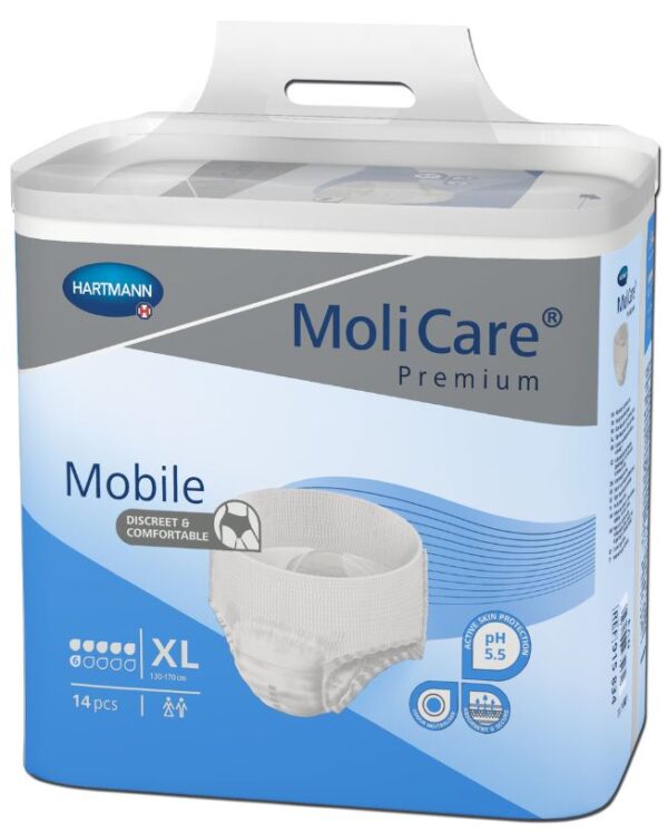 Molicare Premium Mobile Pants XL 6 drops