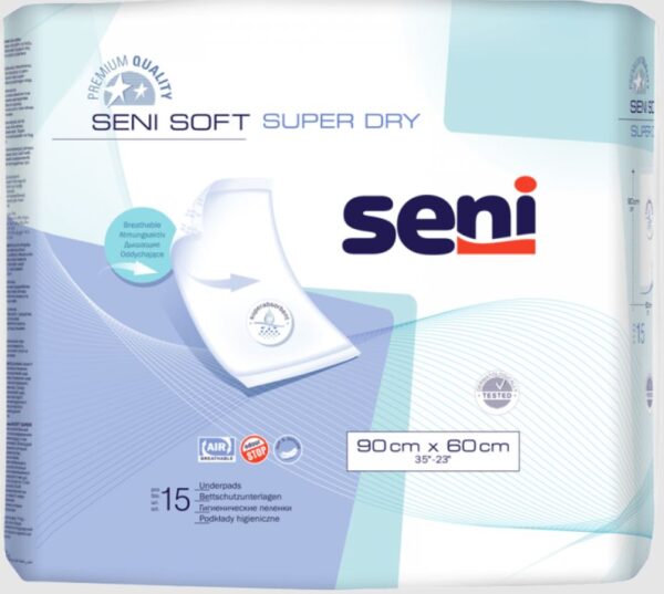 SENI Soft Onderlegger Super Dry 90x60cm