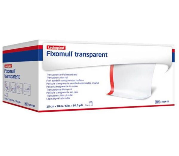 Fixatiefolie Fixomull transparant 10mx15cm