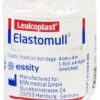 Elastisch fixatiewindsel Leukoplast Elastomull gecel 4mx4cm - Afbeelding 2