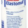 Elastisch fixatiewindsel Leukoplast Elastomull gecel 4mx8cm - Afbeelding 2