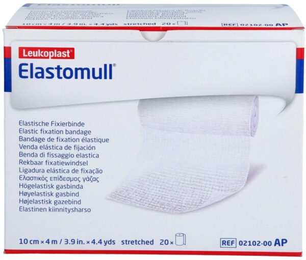 Elastisch fixatiewindsel Leukoplast Elastomull 4mx10cm