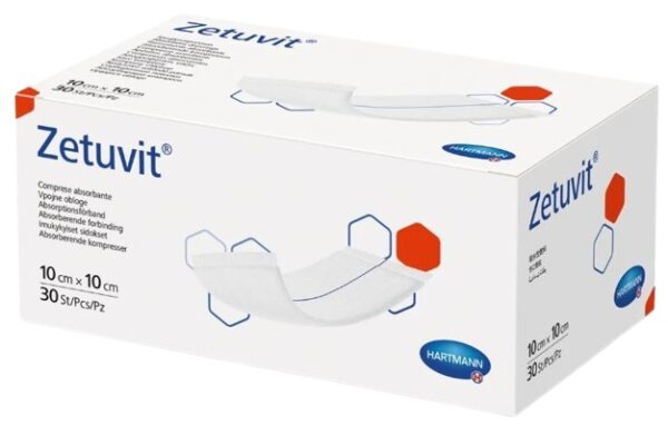 Absorberend verband Zetuvit 10x10cm