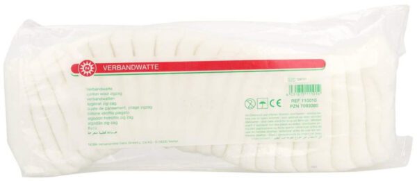 Verbandwatten NOBA Zigzag 250g