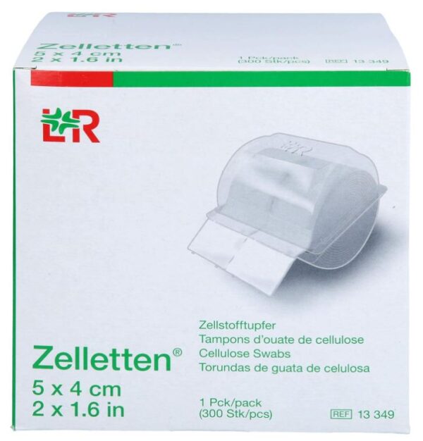 Celstofdeppers Zelletten in dispenser 4x5cm