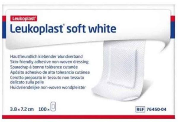 Wondpleister Leukoplast Soft White 3,8x7,2cm