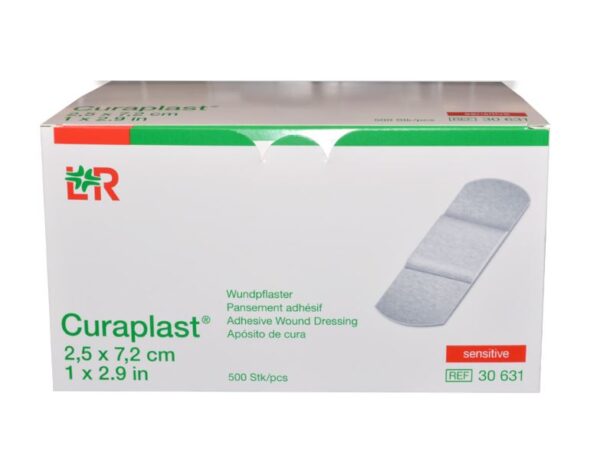 Wondpleister Curaplast Sensitive 2,5x7,2cm