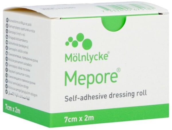 Wondpleister Mepore non-woven op rol 2mx7cm