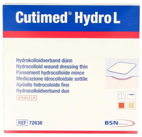 Hydrocolloïd verband Cutimed Hydro L 5x25cm