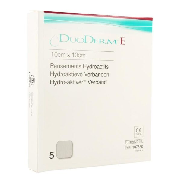 Hydrocolloïd verband DuoDERM E 10x10cm
