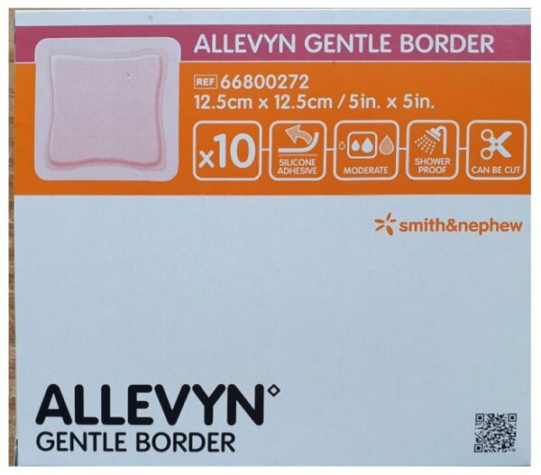 Foamverband ALLEVYN Gentle Border 12,5x12,5cm