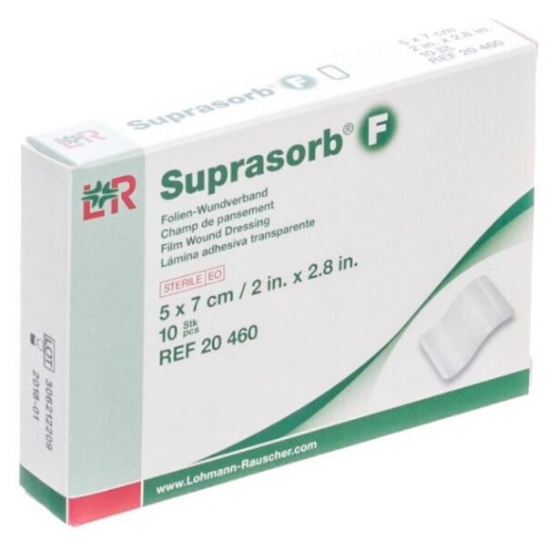 Folieverband Suprasorb F Protect 5x7cm