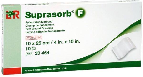 Folieverband Suprasorb F 10x25cm