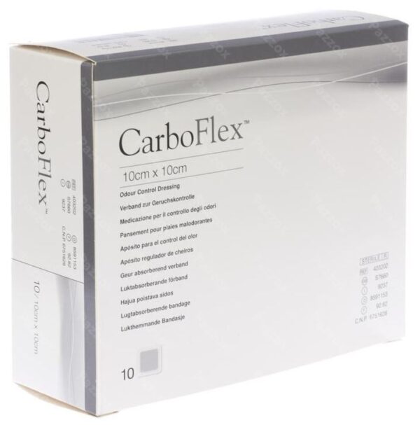 Koolstofverband CarboFlex 10x10cm