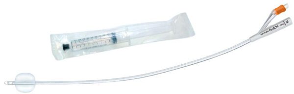 Verblijfskatheter Rüsch AquaFlate 2-weg sil. cilinder CH16