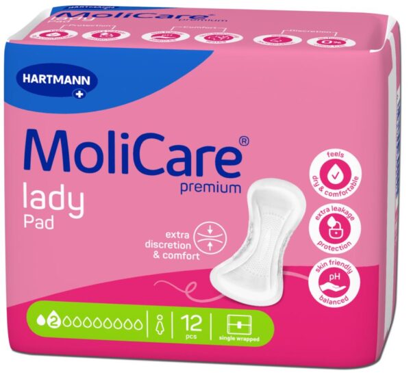 Molicare Premium Lady Pad 2 drops