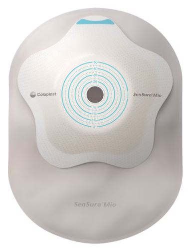 Colozak SenSura Mio Convex Flip 1-delig grijs midi 20-50mm