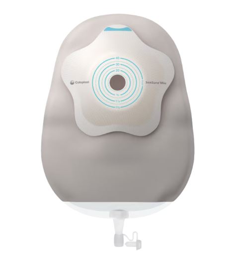 Urozak SenSura Convex 1-delig grijs midi 10-40mm