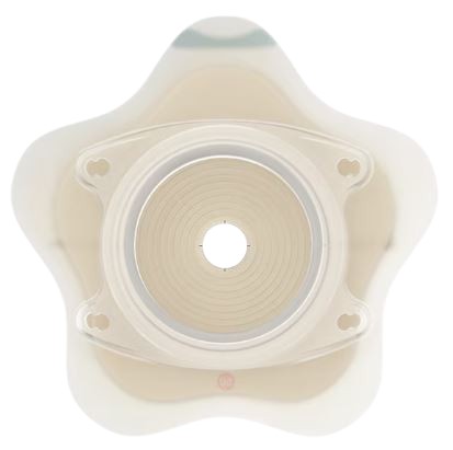 Huidplak SenSura Mio Click Convex Flip 2-delig 50mm 25-45mm