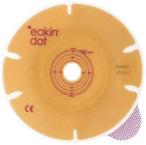 Huidplak Eakin Dot 2-delig beige 80mm 15-50mm
