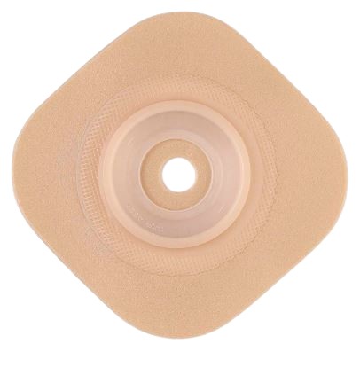 Huidplak Combimate SuperSoft Convex 2-delig beige 57mm 38mm