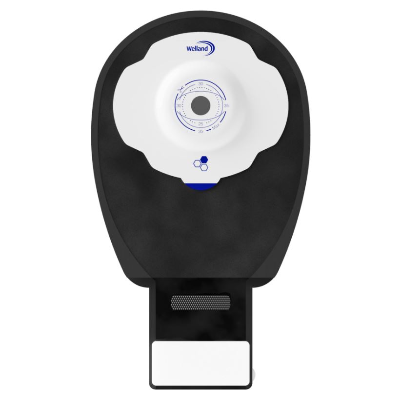 Ileozak Welland Aurum Plus Soft Convex 1-delig  zwart 32mm