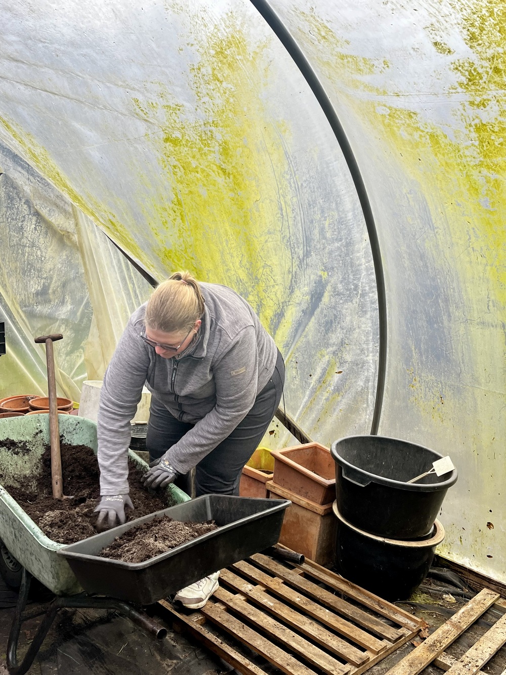 Chantal tijdens NLdoet 2026