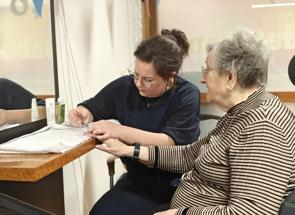 Femke tijdens NLdoet