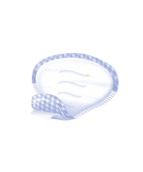 Incontinentie inlegger voor mannen in een driehoekige vorm bij zwaar urineverlies