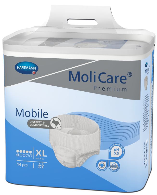 Molicare Premium Mobile Pants XL 6 drops