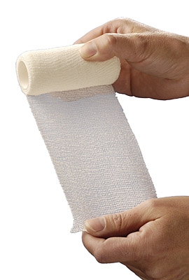 Elastisch fixatiewindsel HEKA Haft cohesive 4mx10cm - Afbeelding 2
