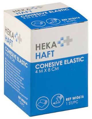 Elastisch fixatiewindsel HEKA Haft cohesive 4mx8cm