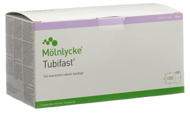 Buisverband Tubifast paars 10mx25cm