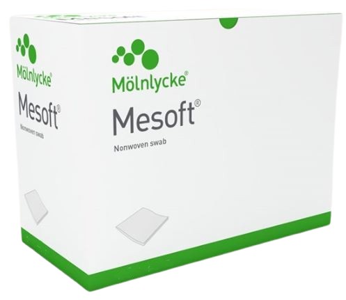 Non-woven kompres Mesoft 4-laags 10x10cm