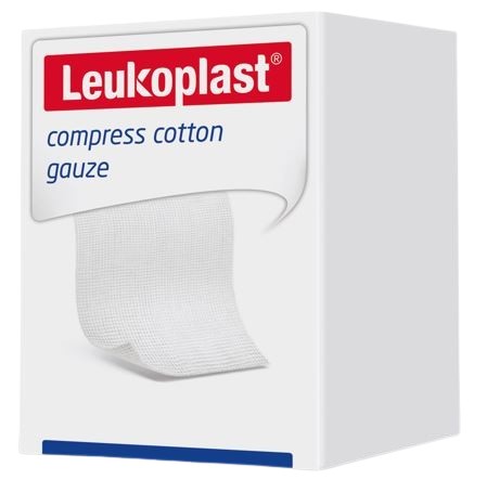 Non-woven kompres Leukoplast 4-laags 10x10cm
