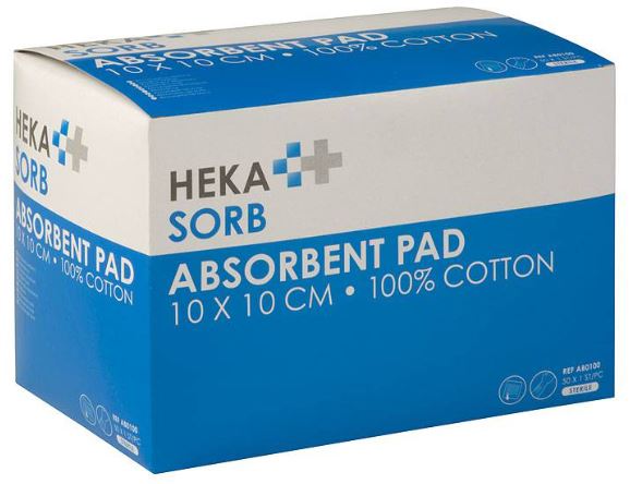 Absorberend verband HEKA Sorb 10x10cm