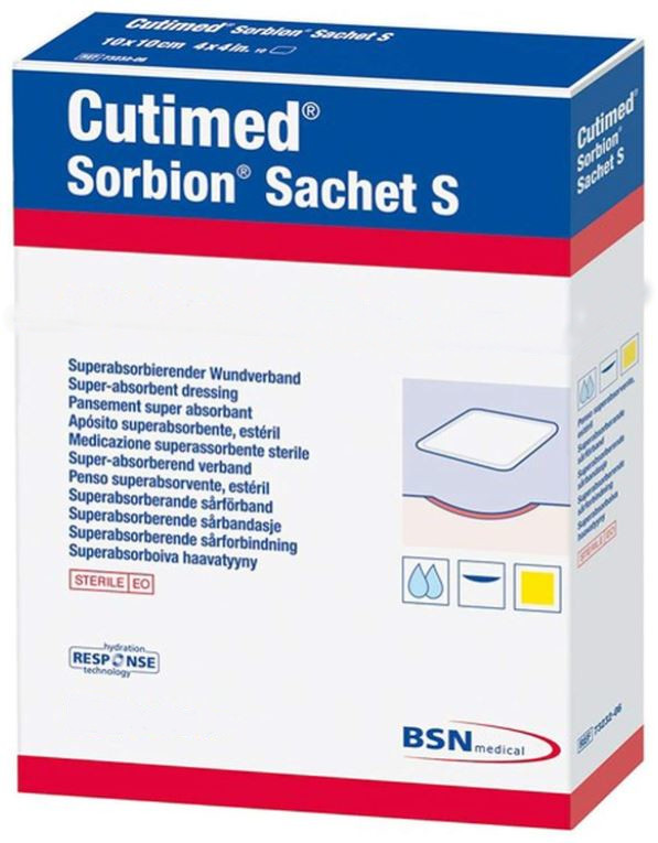 Superabsorberend verband Cutimed Sorbion Sachet S 10x10cm