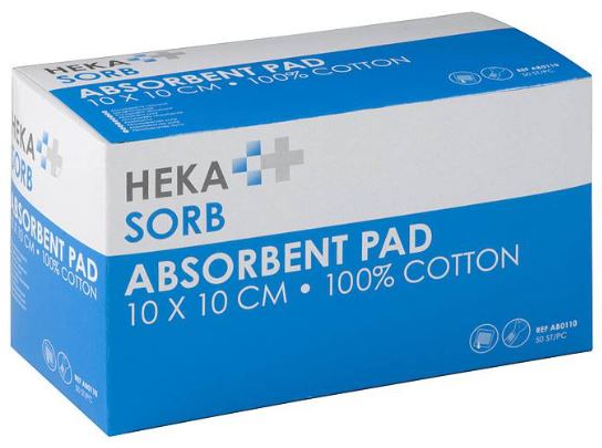 Absorberend verband HEKA Sorb 10x10cm