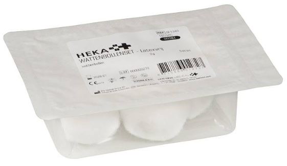 Wattenbollenset HEKA 5x2g