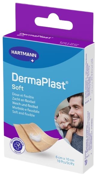 Wondpleister DermaPlast SOFT 6x10cm