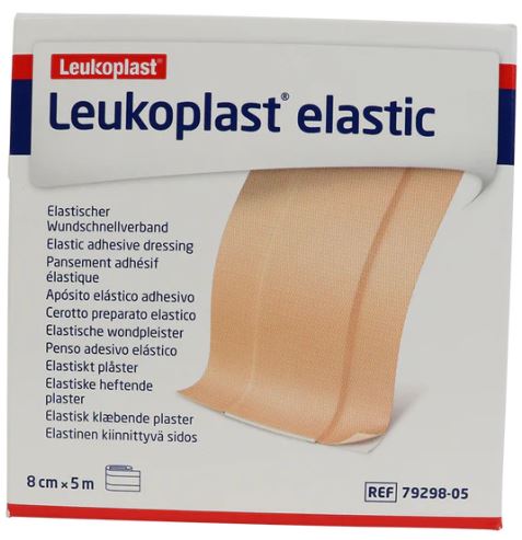 Wondpleister Leukoplast Elastic 5mx8cm