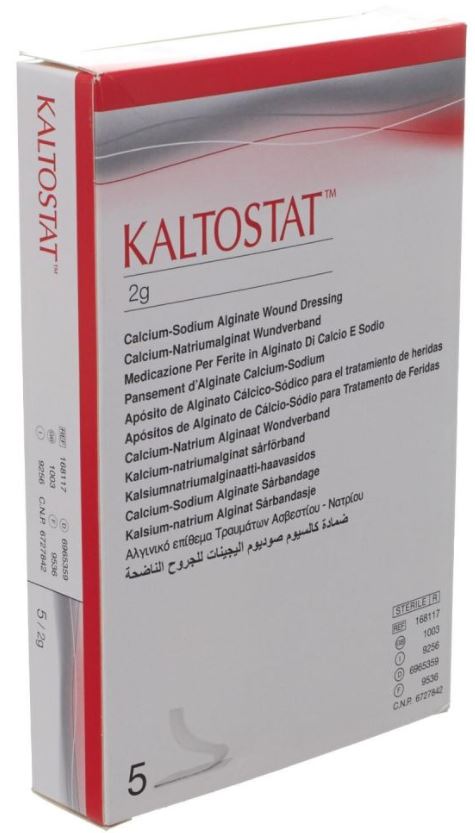 Alginaatverband Kaltostat Streng 2g