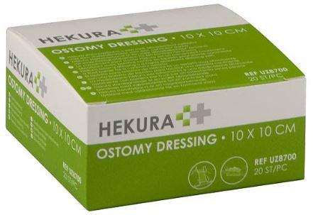 Stomaverband HEKURA 10x10cm - Afbeelding 2