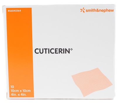 Zalfkompres CUTICERIN 10x10cm