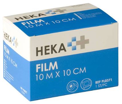 Fixatiefolie HEKA Film transparant 10mx10cm
