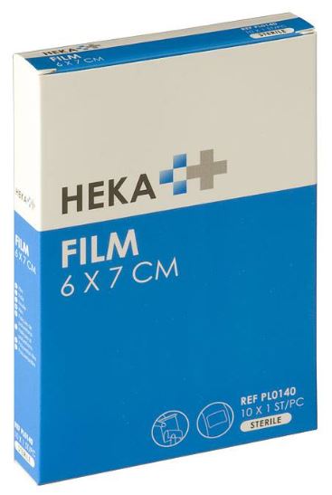 Folieverband HEKA Film transparant 6x7cm