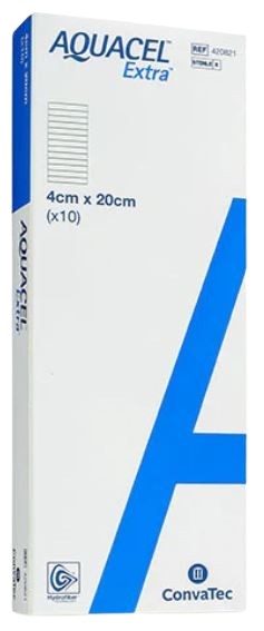 Hydrofiber verband AQUACEL Extra 4x20cm