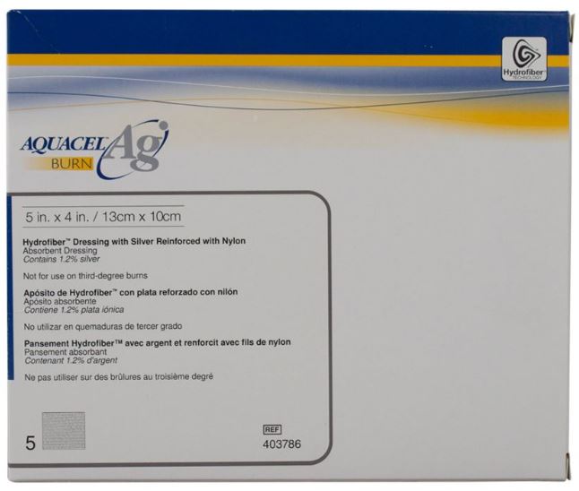 Hydrofiber verband AQUACEL Ag BURN 10x13cm