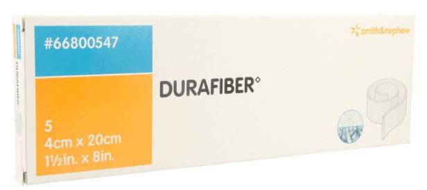 Hydrofiber verband DURAFIBER 4x20cm